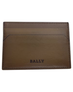 Bally Card Holder in Brown Leather