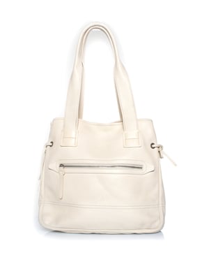 Hogan witte leren shopper