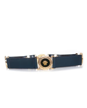 Gianni Versace couture Blått midjebälte