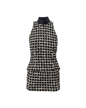 Gianni Versace Vintage Tweed Set - '90s