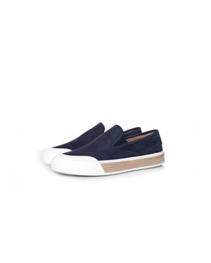 Tods Suede espadrille instapsneakers.