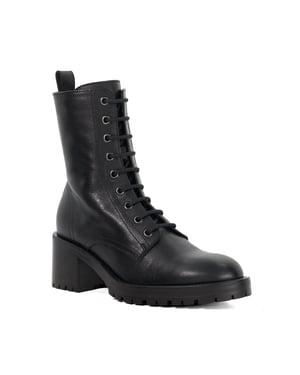 Dune Ladies Patiently - Leather Pointed Ankle Boots