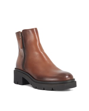 Dune Ladies Paving - Cleated Sole Ankle Boots