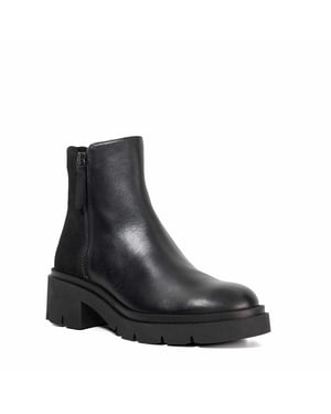 Dune Ladies Paving - Cleated Sole Ankle Boots