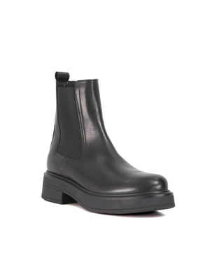 Dune Ladies Palomie - Leather Chunky Sole Chelsea Boots