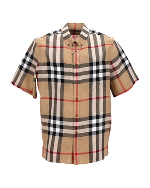 Burberry geruit overhemd