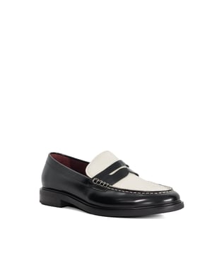 Dune Mens Sascha - Leather Penny Loafers