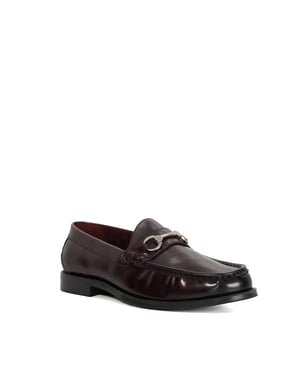 Dune Mens Simmi - Leather Square Toe Loafers