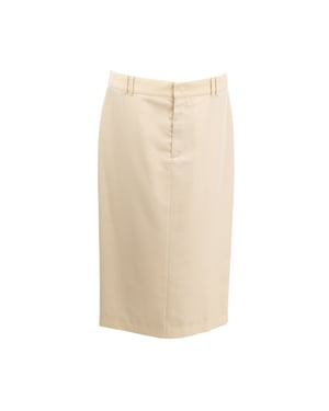 Gucci kjol i beige ull