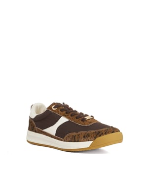 Dune Ladies Elsea - Suede Lace-Up Trainers