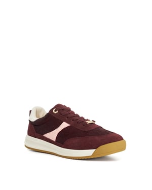 Dune Ladies Elsea - Suede Lace-Up Trainers