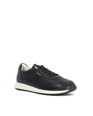 Dune Ladies Ettah - Suede Lace-Up Runner Trainers