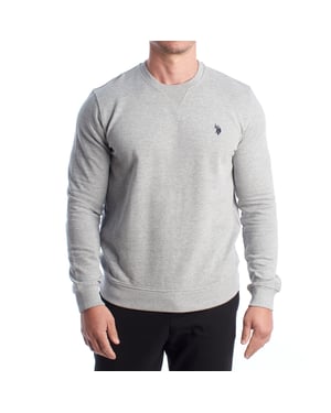 Herren-Sweatshirt mit Rundhalsausschnitt 64712