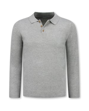 Enos Trui polo shirt lange mouw