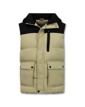 Enos Bodywarmer bodywarmer met capuchon