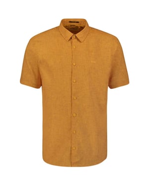 No Excess Shirt short sleeve 2 coloured melan yellow