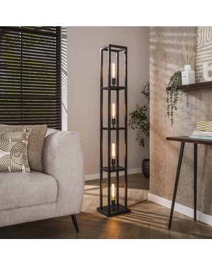 Hoyz vloerlamp quadra 4-lichts artic