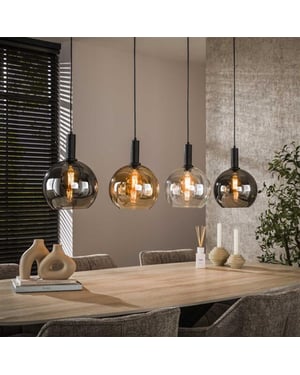 Hoyz hanglamp sfera tricolore 4-lichts artic