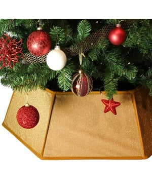 Unique Living kerstboomrok zita 40x25cm -
