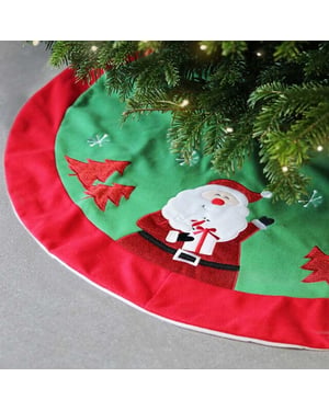 Unique Living kerstboomrok lenni 90x90cm -