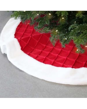 Unique Living kerstboomrok clover 90x90cm -