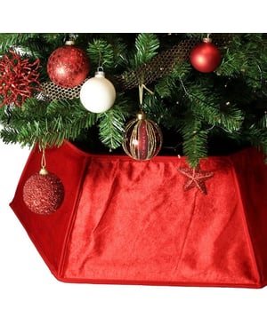 Unique Living kerstboomrok zita 40x25cm -
