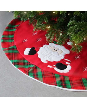 Unique Living kerstboomrok mickel 90x90cm -