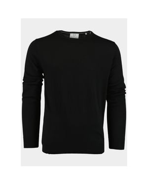 Born with Appetite Pullover rick r-neck pullover merino 00005ri12/9001 black