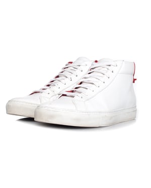 Givenchy – Vita höga sneakers