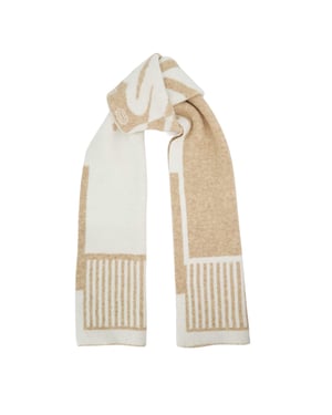 Dune Accessories Loud - Knitted Slogan Scarf
