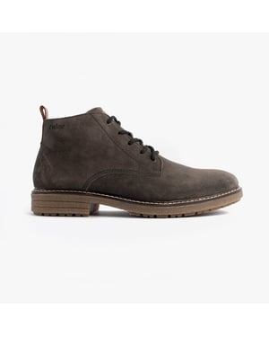 Rieker 33106-45 Mens Boots Grey