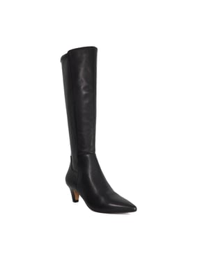 Dune Ladies Sera - Low Suede Knee-High Boots