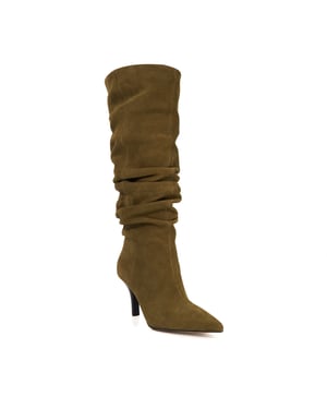 Dune Ladies Santi - Slouchy Leather Knee High Boots