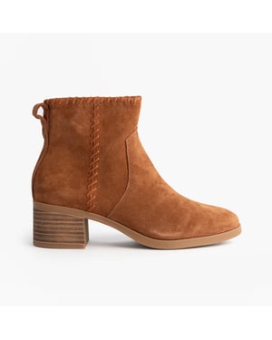 Toms Delilah Womens Ankle Boots Brown