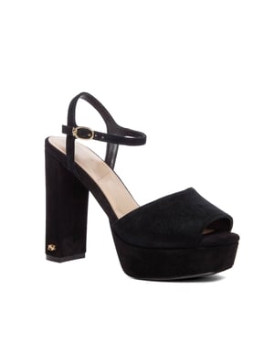 Dune Ladies Mayci - Suede Platform Open Toe Sandals