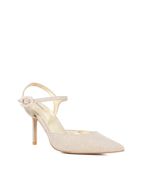 Dune Ladies Channel - Buckle-Detail Heeled Courts
