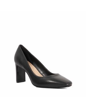 Dune Ladies Arriving - High Block Heel Court Shoes