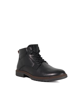Dune Mens Simpson - Leather Lace-Up Ankle Boots