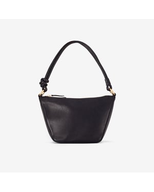 Camille Tie Black Leather Bags