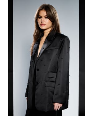 Runway 1.8.1.8 Stud Detail Single Breasted Blazer
