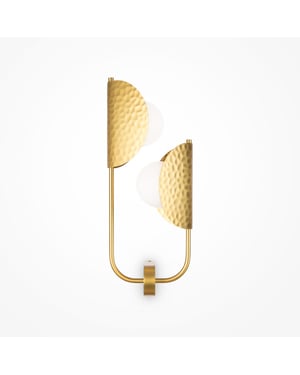 Maytoni wandlamp tropic messing