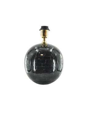 House Vitamin Lamp disco ball -glass black 20x20x20cm