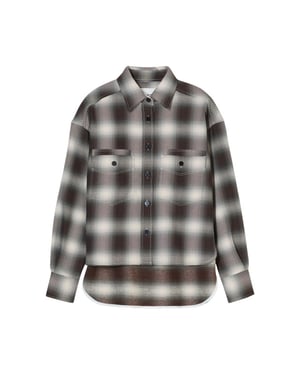 Closed Cropped front oversized shirt blouses c94644-21j-22