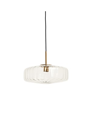 Light & Living hanglamp pleat Ø40x17cm -
