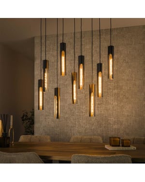Hoyz hanglamp 5+4 tube artic