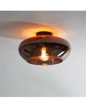Hoyz plafondlamp elevate glass copper color glas