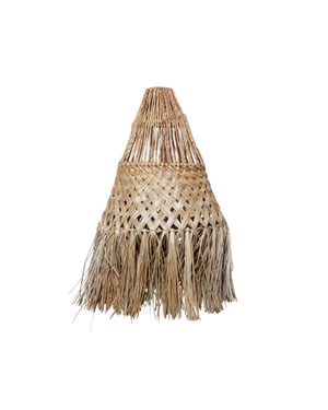 Furnilux hanglamp van mendonggras – handgemaakt & boho stijl met gevlochten
