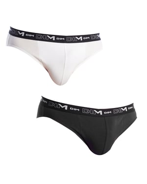 Pack-2 Men's Slips Dim Cotton Streech