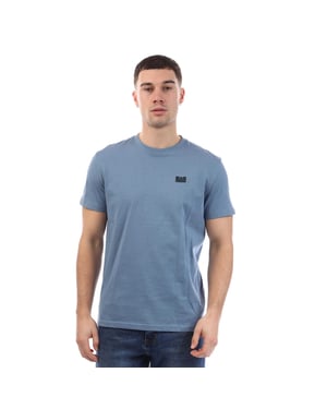 Weekend Offender Heren Bridgetown Logo T-Shirt (Blauw)