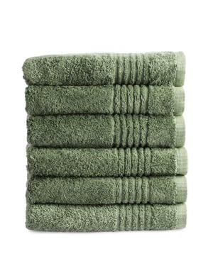 Phlox Handdoeken set 50x100 cm 6 stuks 600 g/m2 zacht katoen supreme